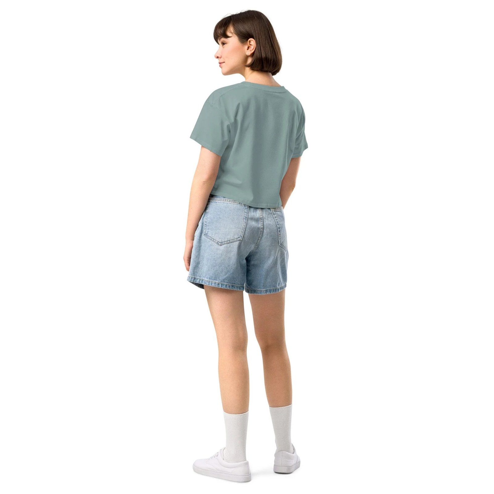 For the Dreamers Varsity Vibe Cropped T-Shirt - Image 3