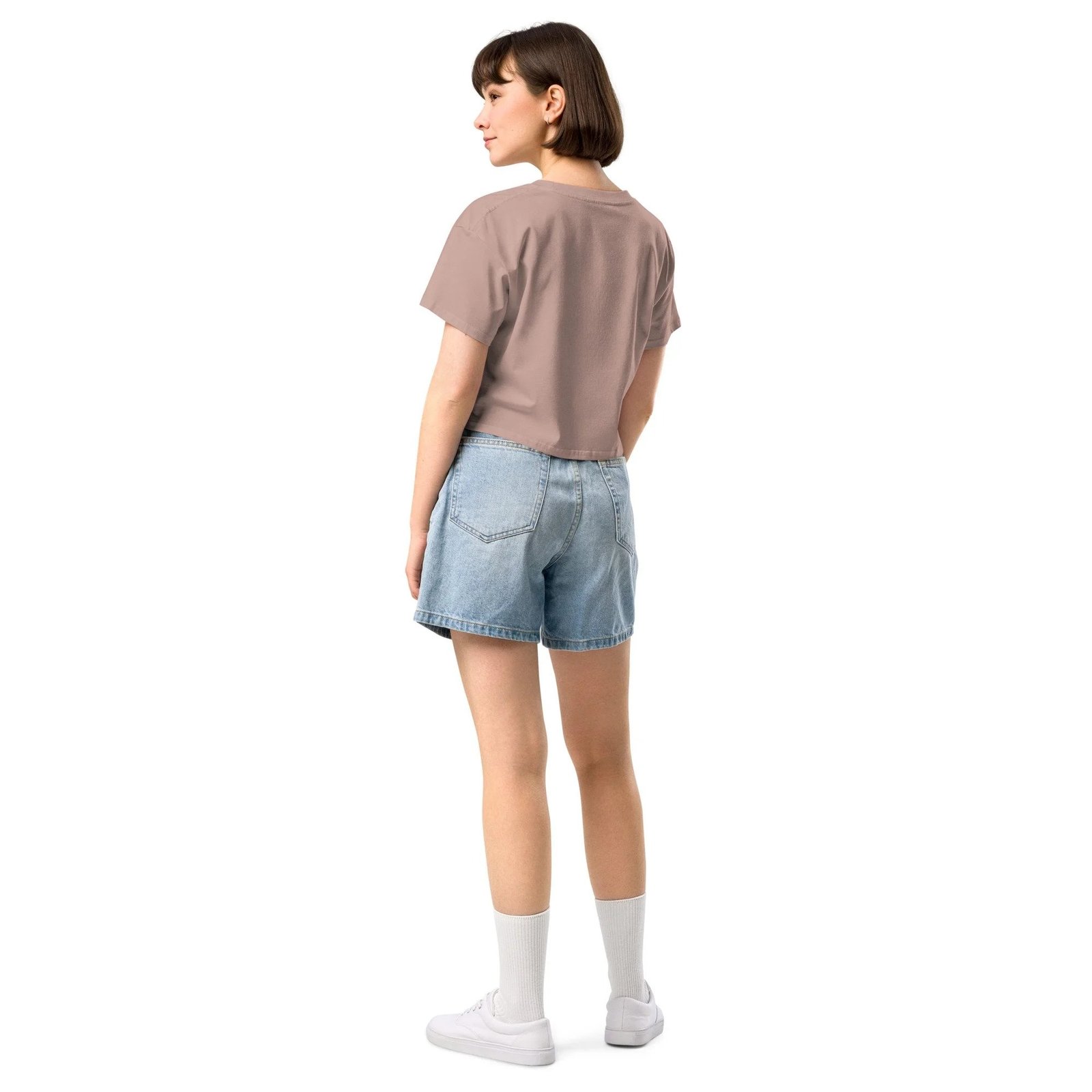 For the Dreamers Varsity Vibe Cropped T-Shirt - Image 4