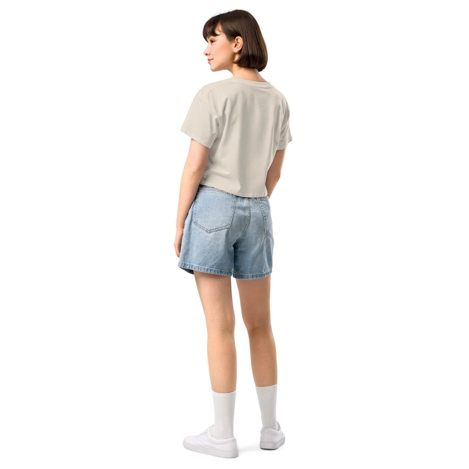 For the Dreamers Varsity Vibe Cropped T-Shirt - Image 9